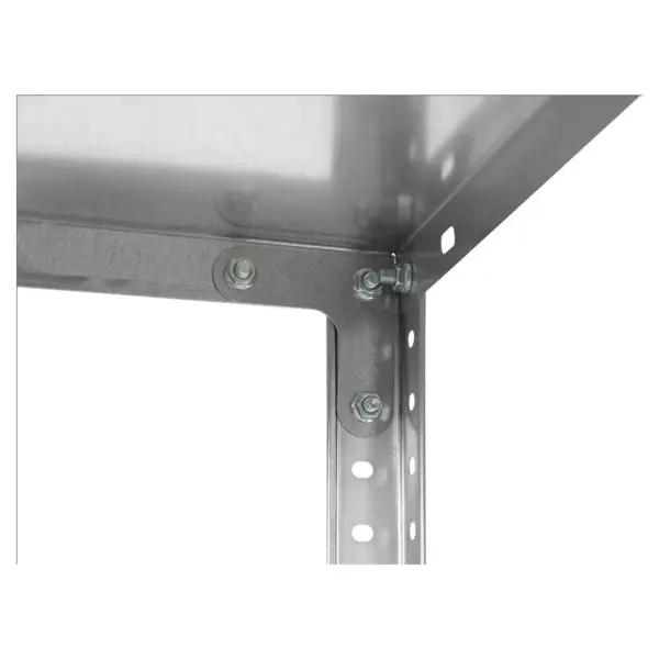 Стеллаж ES 150KD/75Х30/4 оцинкованный